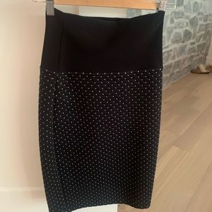 Pencil skirt black xs